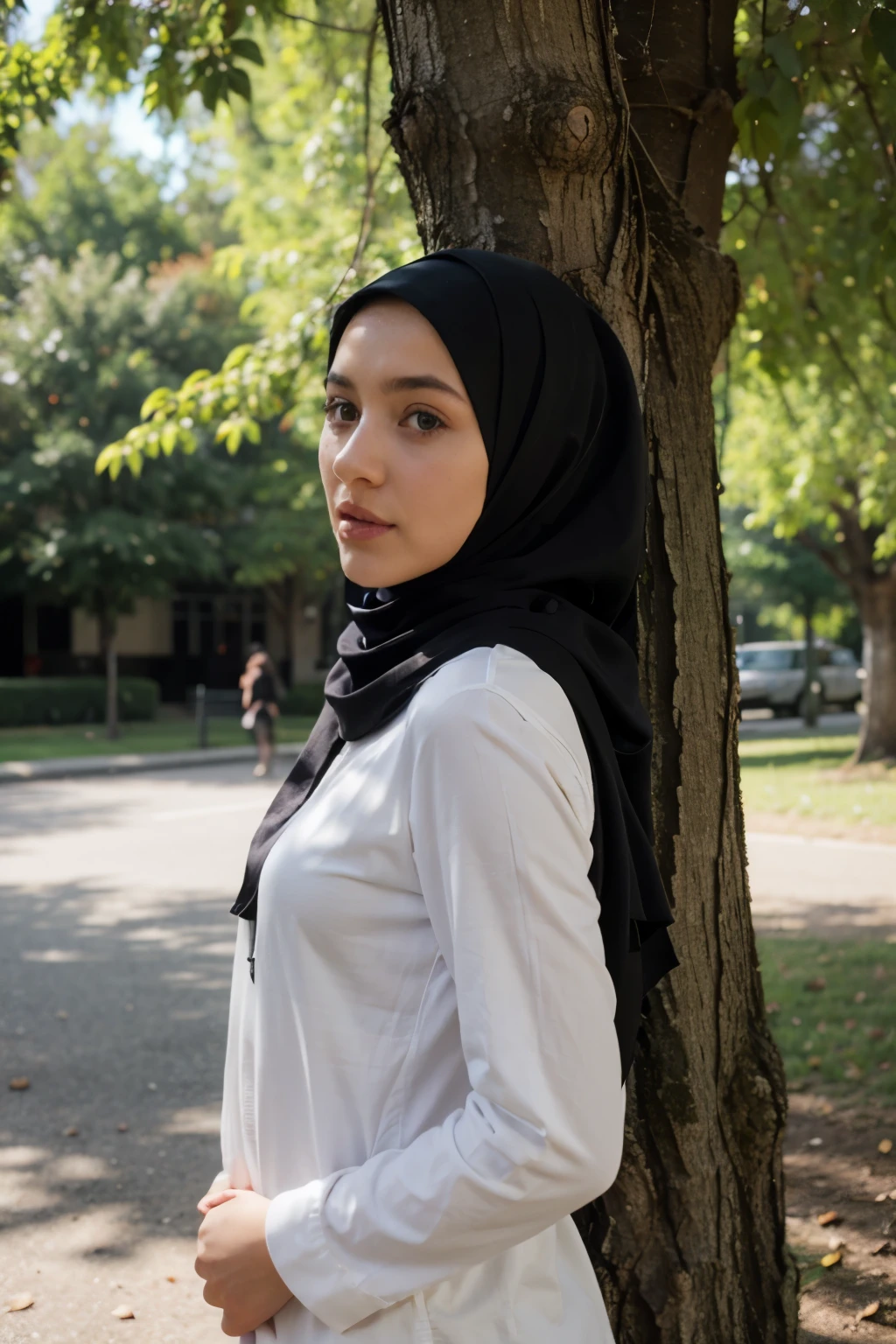tree girl hijab
