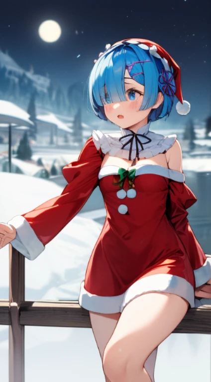 "RE.Rem of Zero"、Dressed as Santa、short-cut、