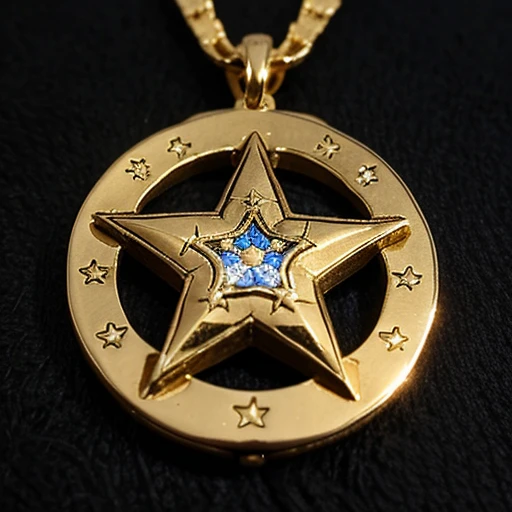 Little Anna's star medallion