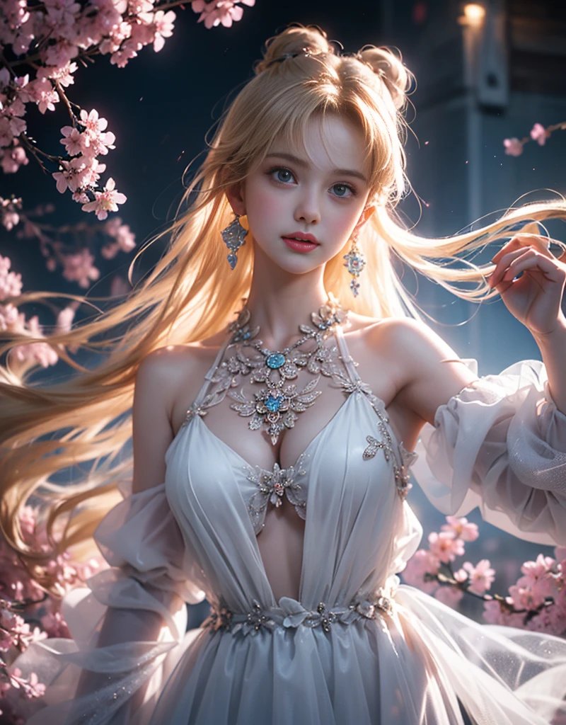 tmasterpiece,Highest image quality,super detailing,Best quality at best ,Extremely Delicately Beautiful, Very meticulous,Best quality at best, offcial art, extremely detaild的 CG unified 8k wallpapers, portrait photo of, The most beautiful look,blond hair blue eyes,Radiant skin and radiant eyes, pretty skin,(Detailed lighting:1.2), (Beautiful and detailed light:1.3), deep understanding, beautiful nude color, iintricate, digitial painting, smooth private parts, Focus sharp, The end of the world, Epic reality,looking at the camera in, (HighDynamicRange:1.4),facing at the camera, (pastel colour:1.4), Beautiful big breasts,The end of the world的, giving up, com cores neutras, natta, Screen space refraction, (Complicated details, ultra - detailed:1.3), art stations, Cinema lenses, vignet, the complex background, buliding,Enchanted smile,face flushed,the shy,detailed back ground,(Various colors of dream catcher earrings missing color,The color is black,white colors,in pink,purpleish color,red colour,blue colors,orange colors,green color,cyan colors,,),sexy and sultry,(Obscenity exposed,Camel toes,Combed neatly,),The sexiest look,Peach Milk Tea Smooth Velvet Versailles Dress,Ultrathin,semi transparent,