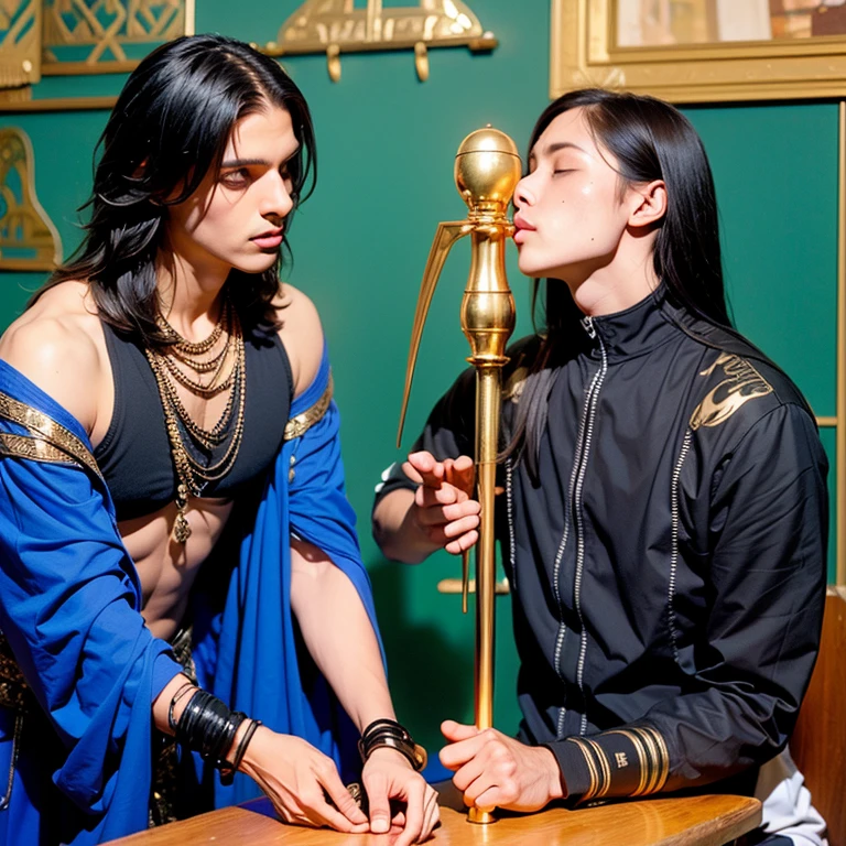 aladdin and jasmine castrate (androgynous depraved homosexual queer cobra jafar)