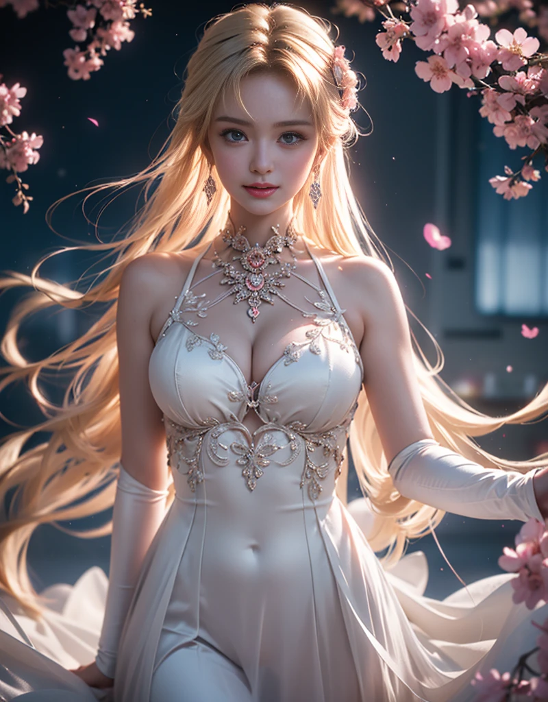 tmasterpiece，Highest image quality，super detailing，Best quality at best ,Extremely Delicately Beautiful, Very meticulous,Best quality at best, offcial art, extremely detaild的 CG unified 8k wallpapers, portrait photo of, The most beautiful look，blond hair blue eyes，Radiant skin and radiant eyes, pretty skin,(Detailed lighting:1.2), (Beautiful and detailed light:1.3), deep understanding, beautiful nude color, iintricate, digitial painting, smooth private parts, Focus sharp, The end of the world, Epic reality,looking at the camera in， (HighDynamicRange:1.4),facing at the camera， (pastel colour:1.4), Beautiful big breasts，The end of the world的, giving up, com cores neutras, natta, Screen space refraction, (Complicated details, ultra - detailed:1.3), art  stations, Cinema lenses, vignet, the complex background, buliding，Enchanted smile，face flushed，the shy，detailed back ground，（Various colors of dream catcher earrings missing color，The color is black，white colors，in pink，purpleish color，red colour，blue colors，orange colors，green color，cyan colors，，），sexy and sultry，（Obscenity exposed，Camel toes，Combed neatly，），The sexiest look，Peach Milk Tea Smooth Velvet Versailles Dress，Ultrathin，semi transparent，see through dresses，