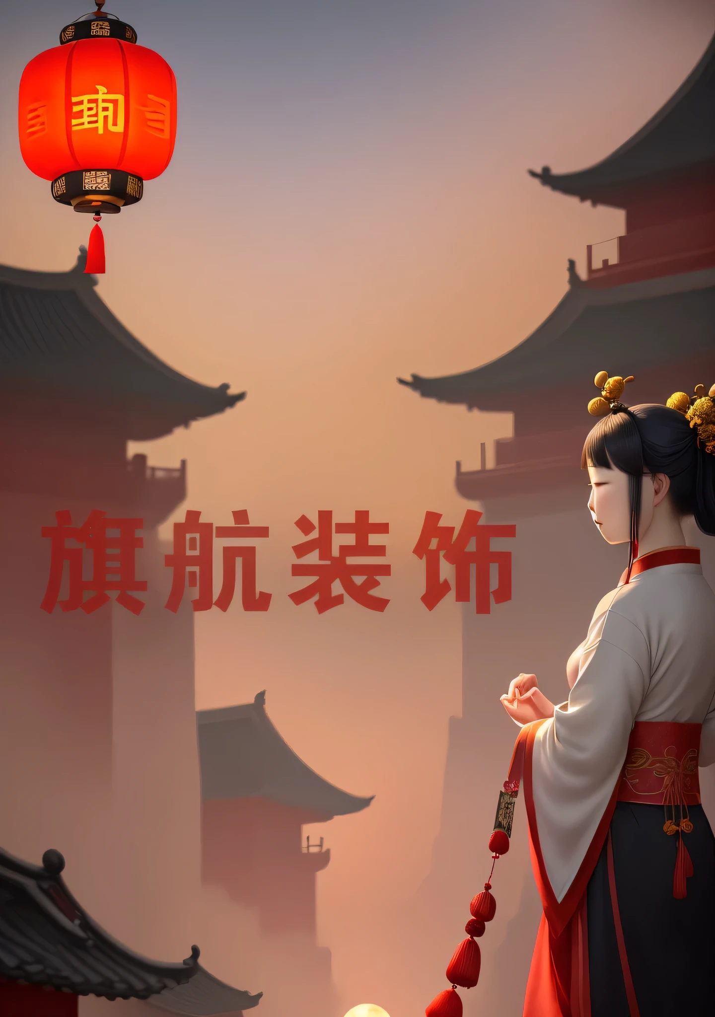 This is a New Year’tag poster full of Chinese style,Presenting unique and dynamic scenes。The whole picture presents a magnificent landscape painting,Give people a kind of solemnity、A sense of grandeur。
In the center of the picture,An ancient city with red walls stands among towering mountains。The city is made up of golden roofs and white walls,The perfect blend of traditional architecture and modern elements。The walls of the ancient city are covered with lanterns,Shimmering with a soft glow,给整个场景增添了节tag的气氛。
Laughter comes from the alleys and streets of the city,People wearing traditional Hanfu,Street celebration。They hold red lanterns,Hung Ming lanterns are placed,Let the whole night sky be filled with blessings and hope。Cheerful music echoes in every corner of the city,attract people to welcome new year。
Look along the sky in the picture,A bright moon hangs high in the dark night,Light up the earth and the sea。around the moon,Lifelike Chinese painting auspicious animals appear in 。There are dancing dragons and phoenixes,Symbolizes strength and blessing;A unicorn leaps,Meaning good luck and good luck、heian;There are also peacocks spreading their wings,Symbolizes beauty and luck。these mysterious and sacred creatures,Against the backdrop of the bright moon,As if leading people into the new year,Welcome more happiness and prosperity。
The whole picture is mainly red and gold,This is the symbol of happiness in Chinese culture、auspicious colors。Every detail is meticulously drawn,From buildings to streetrom humans to animals,All show their respect and inheritance of traditional culture。
This poster combines Chinese style elements with a festive New Year'tag,Present a vivid and unique picture,Let people be full of expectations and hope for the new year。