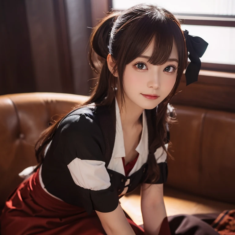 (Best Quality,4K,8K,hight resolution,masutepiece:1.2),Ultra-detailed,(Realistic,Photorealsiticです,Photorealsitic:1.37),quill,Pleated skirt,dian,Dribbling High Detail 8K,Studio Lighting - V 6,poneyTail