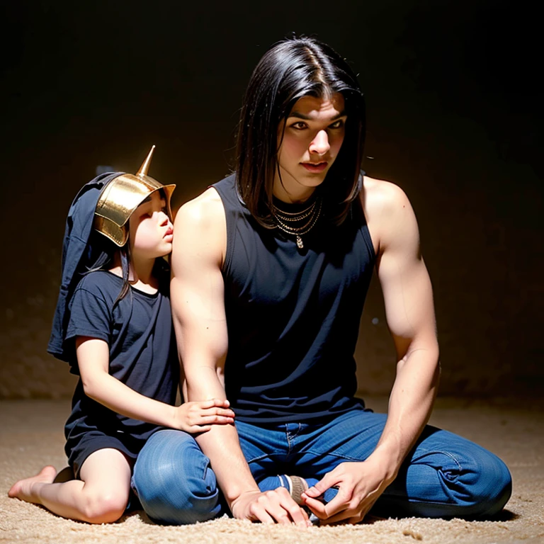 (nephew Horus castrates his uncle Seth)