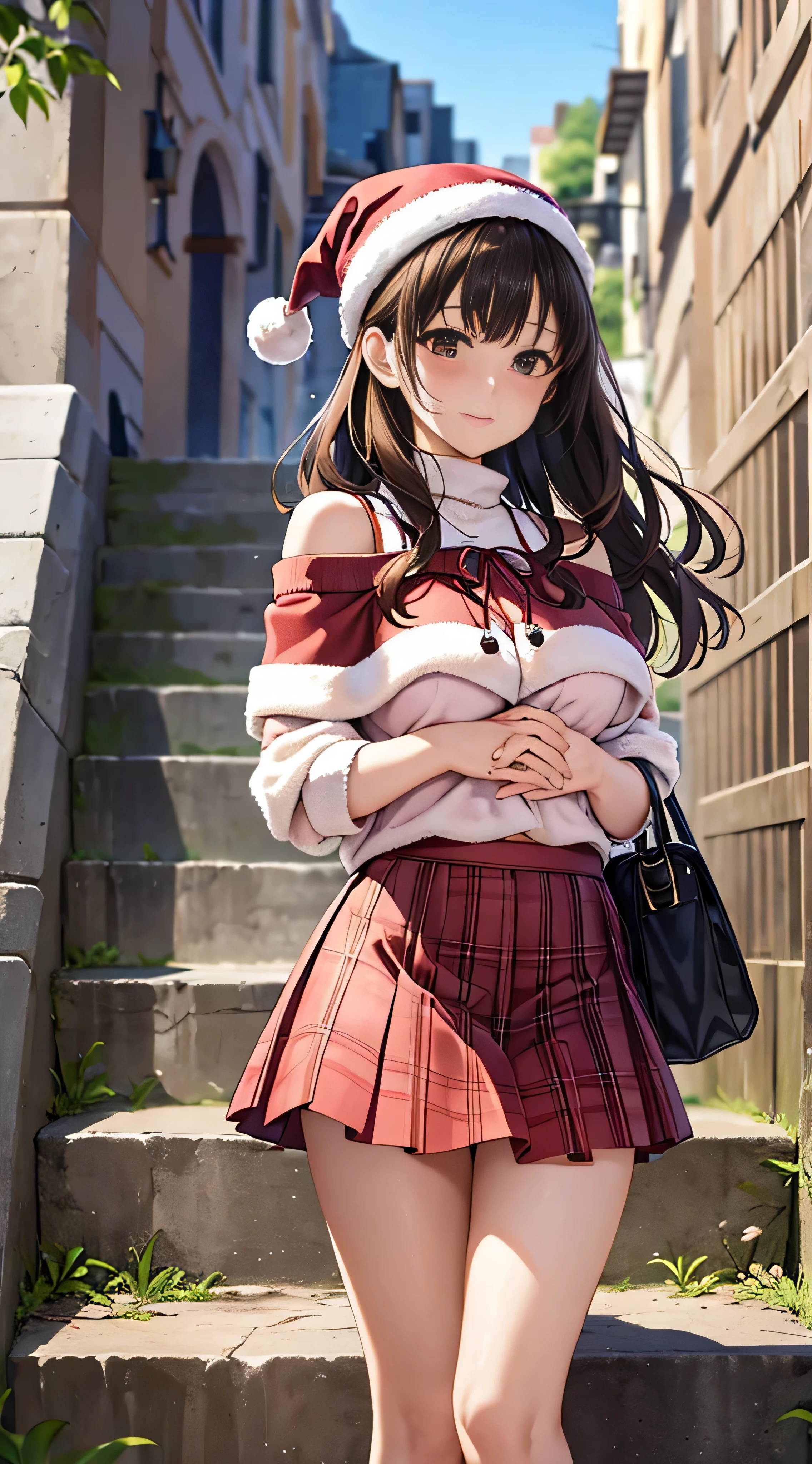 (masterpiece, best quality, extremely detailed, ultra-detailed),
BREAK
(1girl, solo, cute face, kawaii, face, a cute , happy, standing, 16-year-old),
BREAK
(long twintails, light brown hair, straight hair, brown eyes, medium breasts),
BREAK
(black thighhighs:1.3),
BREAK
(ribbon:1.5),
BREAK
(winter , Cardigan),
BREAK
(bow panties, white panties:1.3)