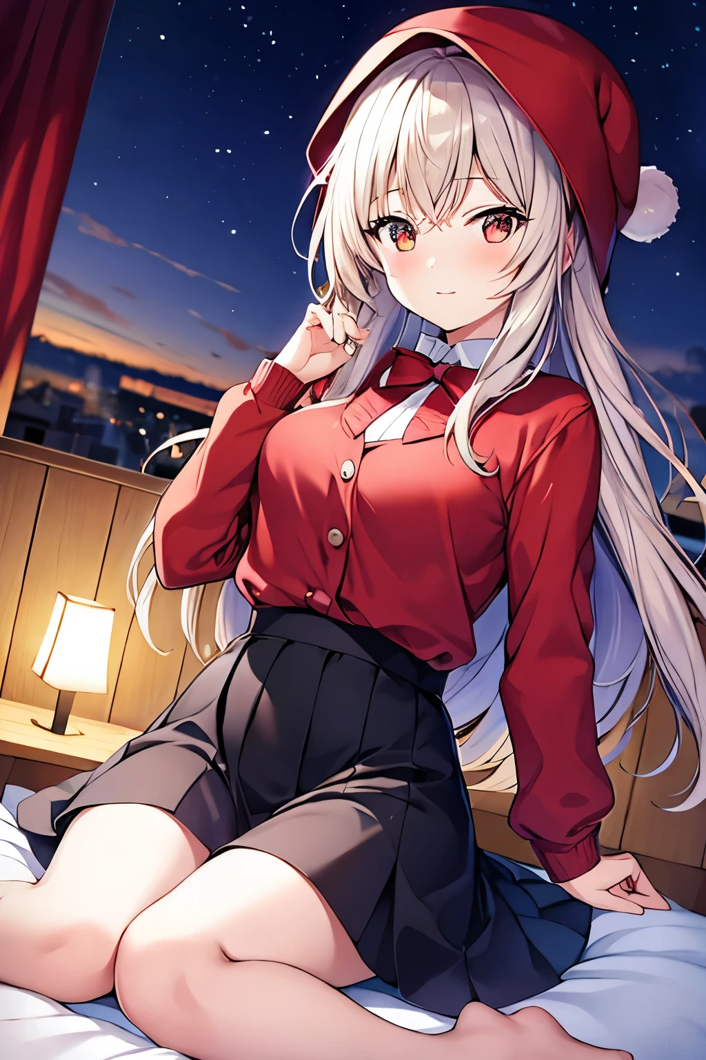 (Realistic:0.2), Anime Illustration, 1girl in,, Red coat, Big red hat, Paris, France, SFW, Black pants, black office shirt,, CarmenSan Diego,, Blue sky,, Long hair,, ドラマティック・A lightニング, A light, エピックA light, A lightオン顔, バックA light, フェイス A light, Facing bed, Fill Lamp, フィルA light, ((masutepiece)), (Carmen_San Diego_v1-1_Shrik-2000:0.6)