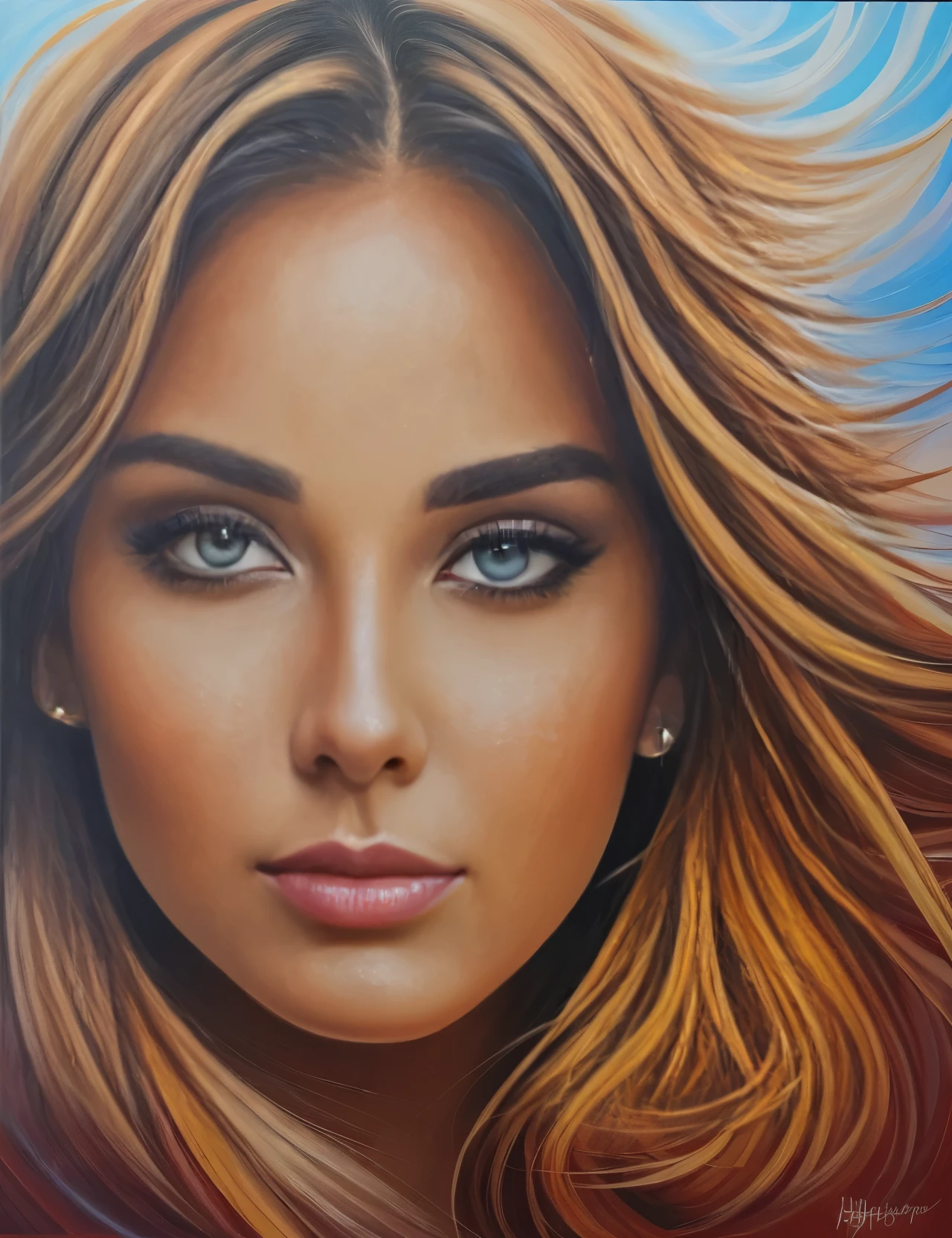 beautiful woman and man, emotions, acrylic, hyperrealism, expressive eyes, lighting, pleasant meeting, acrylic, European appearance, wind, --auto --s2