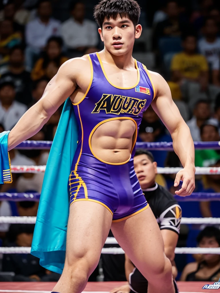 Thai male, Wrestling wear,
