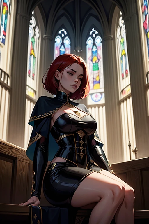 ((ultra quality)), ((chef-d'artwork)), Gwen Tennyson, ((rouge, extremely short hair)) (beau visage mignon), (beautiful female lips), charmant, ((excited expression)), regarde la caméra avec un doux sourire, eyes are slightly closed, (Couleur de peau blanche), Éblouissement du corps, ((beautiful detailed female eyes)), ((dark green eyes)), (juicy female lips), (beautiful female hands), ((silhouette féminine parfaite)), corps féminin parfait, Belle taille, magnifiques grosses cuisses, De beaux petits seins, ((subtil et beau)) nude tits pussy, sits seductively, (visage en gros plan) background: parc de ville, beau coucher de soleil, ((Profondeur de champ)), ((image claire de haute qualité)), (sharp details), ((Very detailed)), Realistic, séance photo professionnelle, ((Une concentration claire)), l'anime