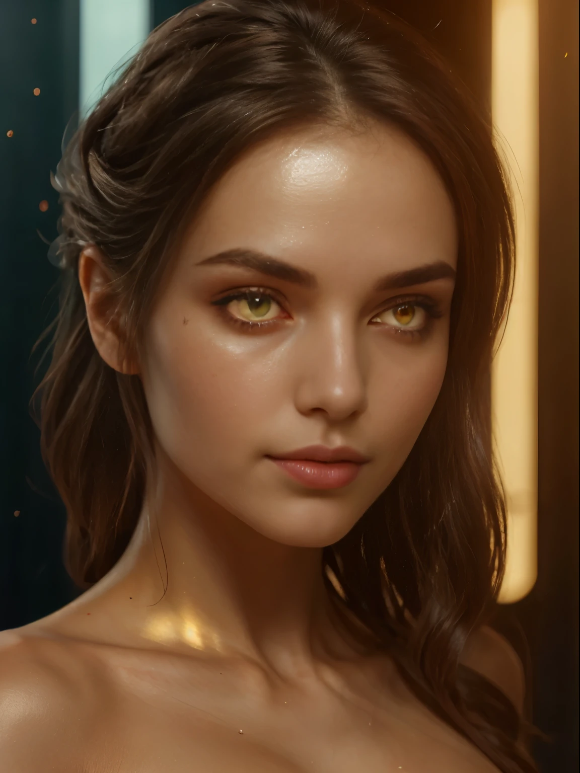 Female Alien, Beautiful face, seduces, red eyes, Full body like, A sexy, alien, No humans, an alien, cells are fused, Multiple hands, Lots of blue tentacle skin:1.5), extraterrestrial, cell, bio image, 魅惑的, Best Quality, 8K,,4K_quality, high_Definition,Dramatic Lighting, masutepiece:1.5,cinematic quality, detail up, Intricate details:1.2, 超A high resolution, High Definition, drawing faithfully, (Thick eyebrows:1.2), (Big scarlet eyes:1.6), Beautiful eyes with fine symmetry, (Ultra detailed eyes:1.2),(Highly detailed face and eyes:1.2), (High-resolution red-eye:1.4), Intimate face, (ultra detailed skin texture:1.4), Perfect ???????,  (Beautiful toned body:1.5),  (Moist skin:1.2), No makeup, (dark circles:1.1),