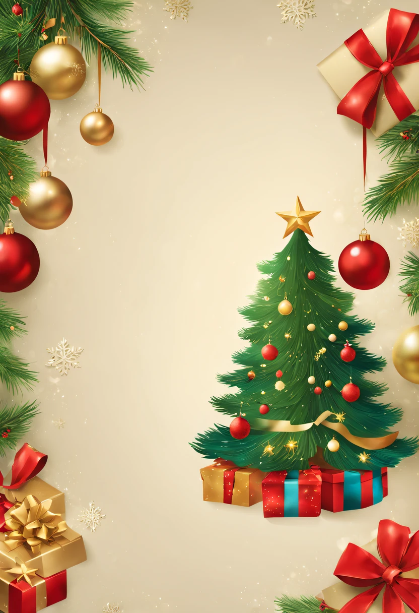 christmas greeting cards，christmas，&quot;Happy christmas&quot; is written in bold English，simplebackground