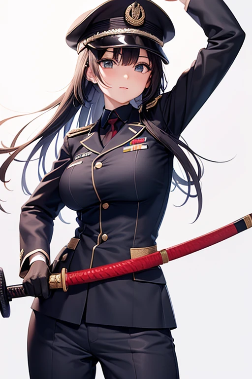 Military Uniform, Katana