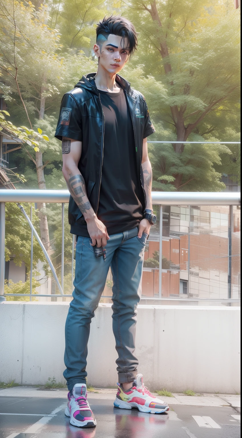 cyberpunk,smartboy,lighting realistic background,8k,u4