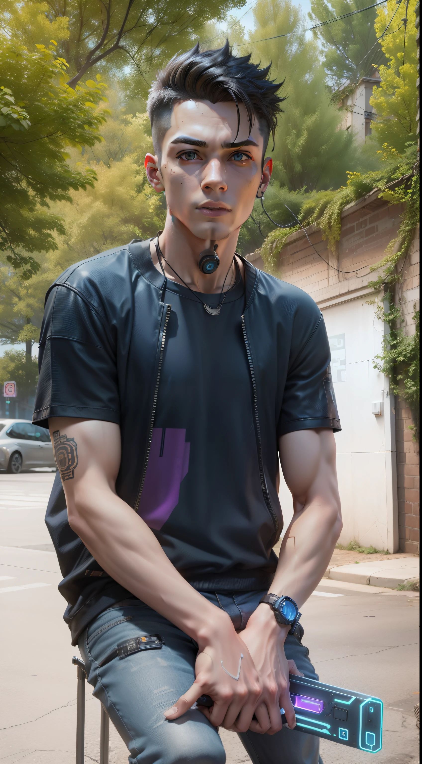 cyberpunk,smartboy,lighting realistic background,8k,u4