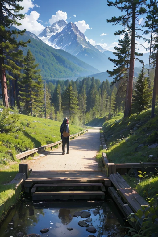 (best quality,4k,8k,highres,masterpiece:1.2),ultra-detailed,(realistic,photorealistic,photo-realistic:1.37),French and German landscapes, distant mountains and forests, overlooking vast and peaceful forests, Bird's Eye View Cinestill 800T 18mm, mountain scenery, movie still, pine forest, taken from a movie, mountainous environment, with Matsumoto pine trees, still from a nature documentary, movie shot ar 9:16-n 6-g.
