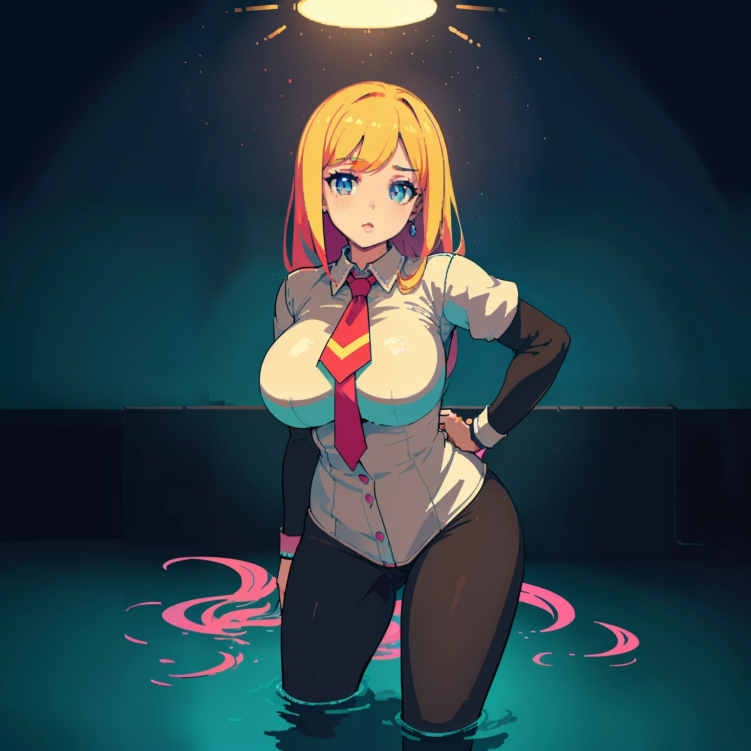 1girl, blonde, sexy, big boobs, office outfit, white liquid in body, white liquid, office girl, prostitute, chain, full body, bent over, (pixel, pixel art), (best quality,4k,8k,highres,masterpiece:1.2),ultra-detailed,(realistic,photorealistic,photo-realistic:1.37), HDR, UHD, studio lighting, extreme detail description, professional, vivid colors, bokeh, portraits, (soft, pastel colors:0.9), (bright, vibrant colors:1.1), light and shadow play.