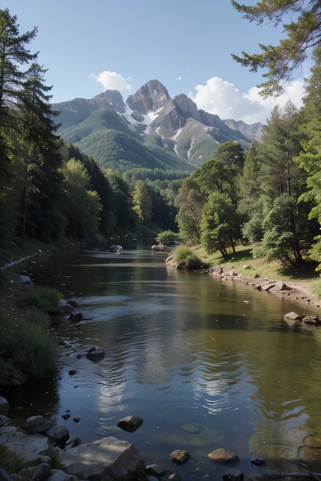 The natural beauty is amazing,Mountains, hills, forests, rivers ,Very detailed,