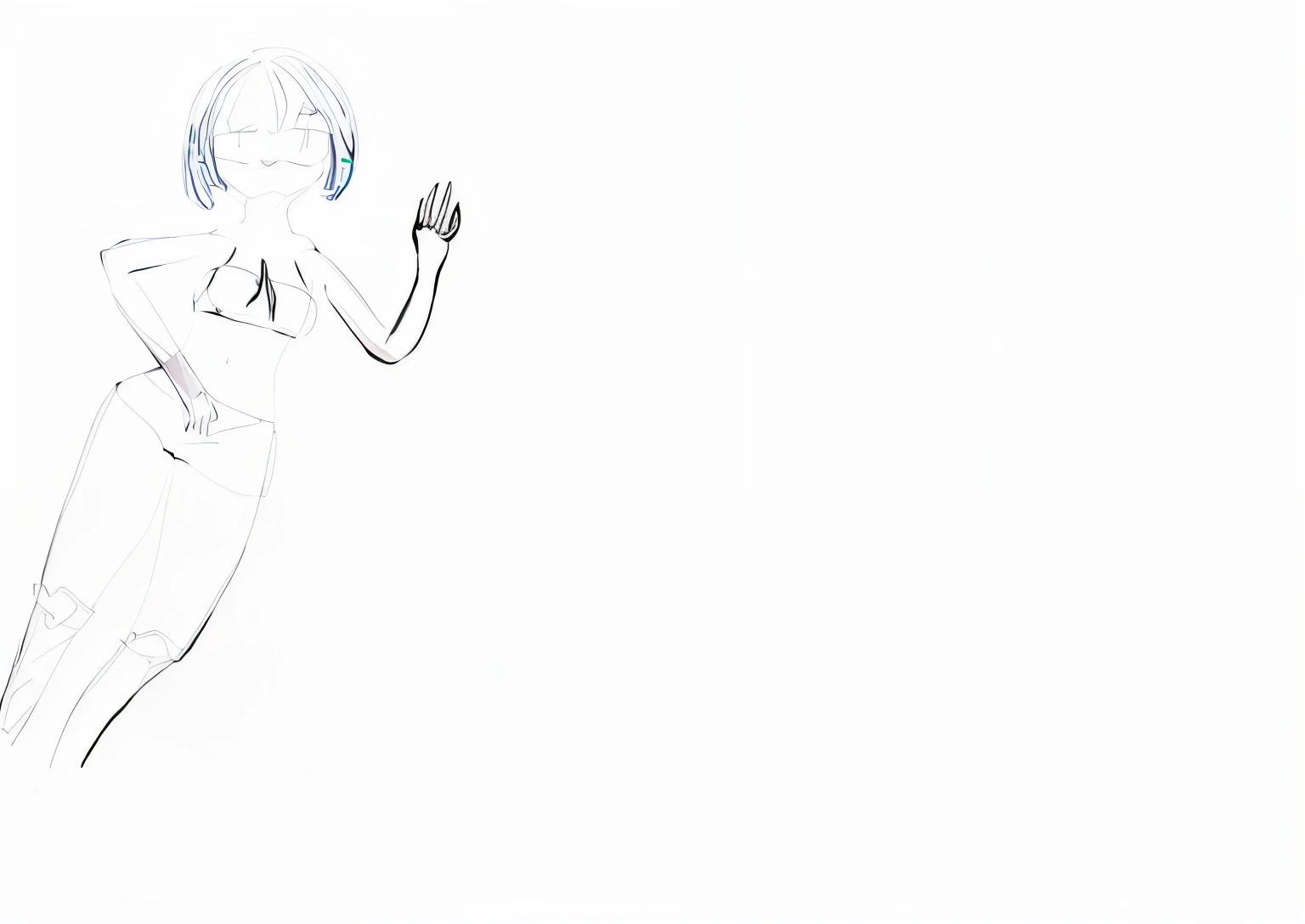 art by this picture, make a colorful, without white