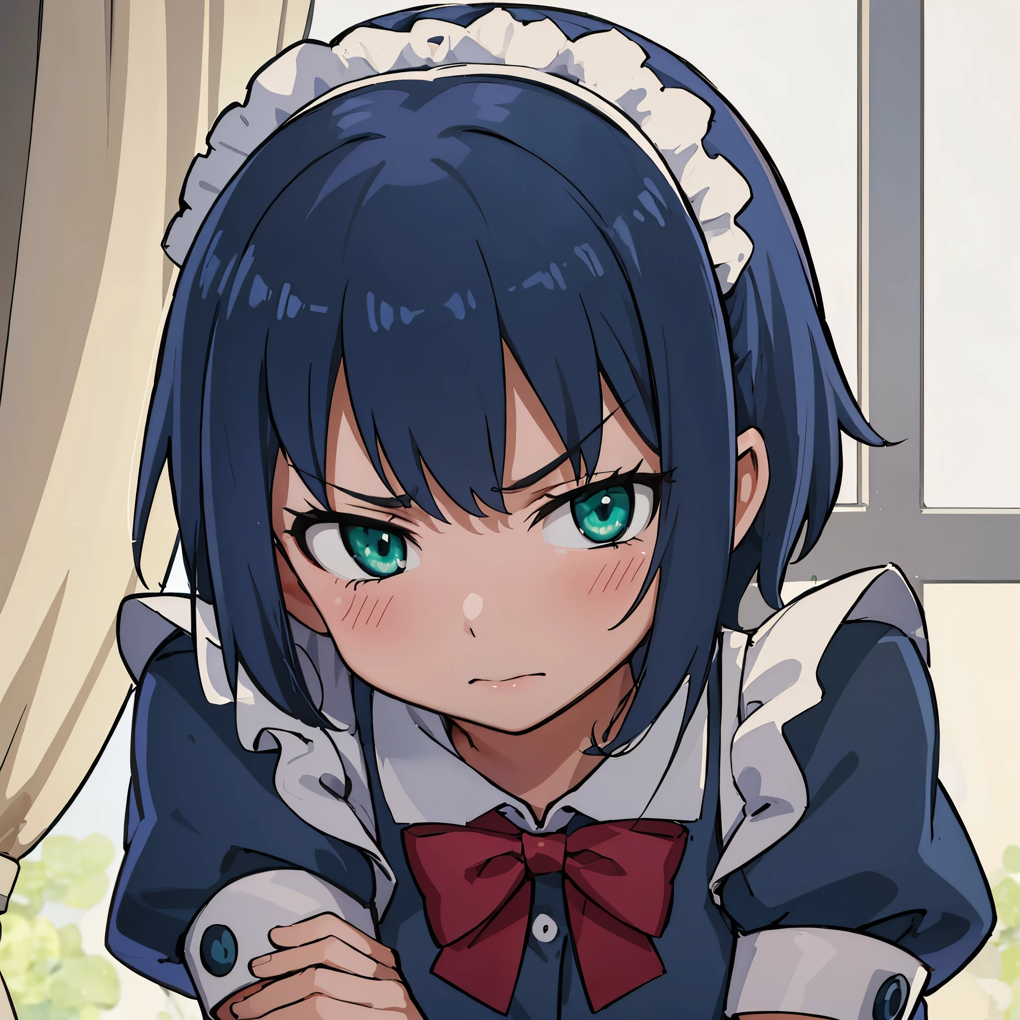 hiquality, tmasterpiece. the anime. (one girls) housemaid.