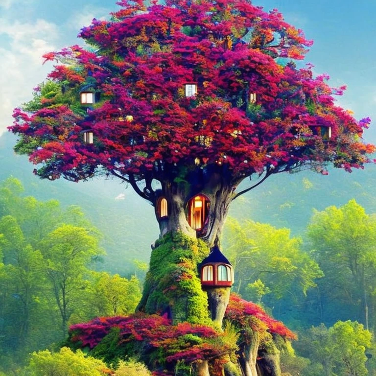 discostyle, Magical House in a tree