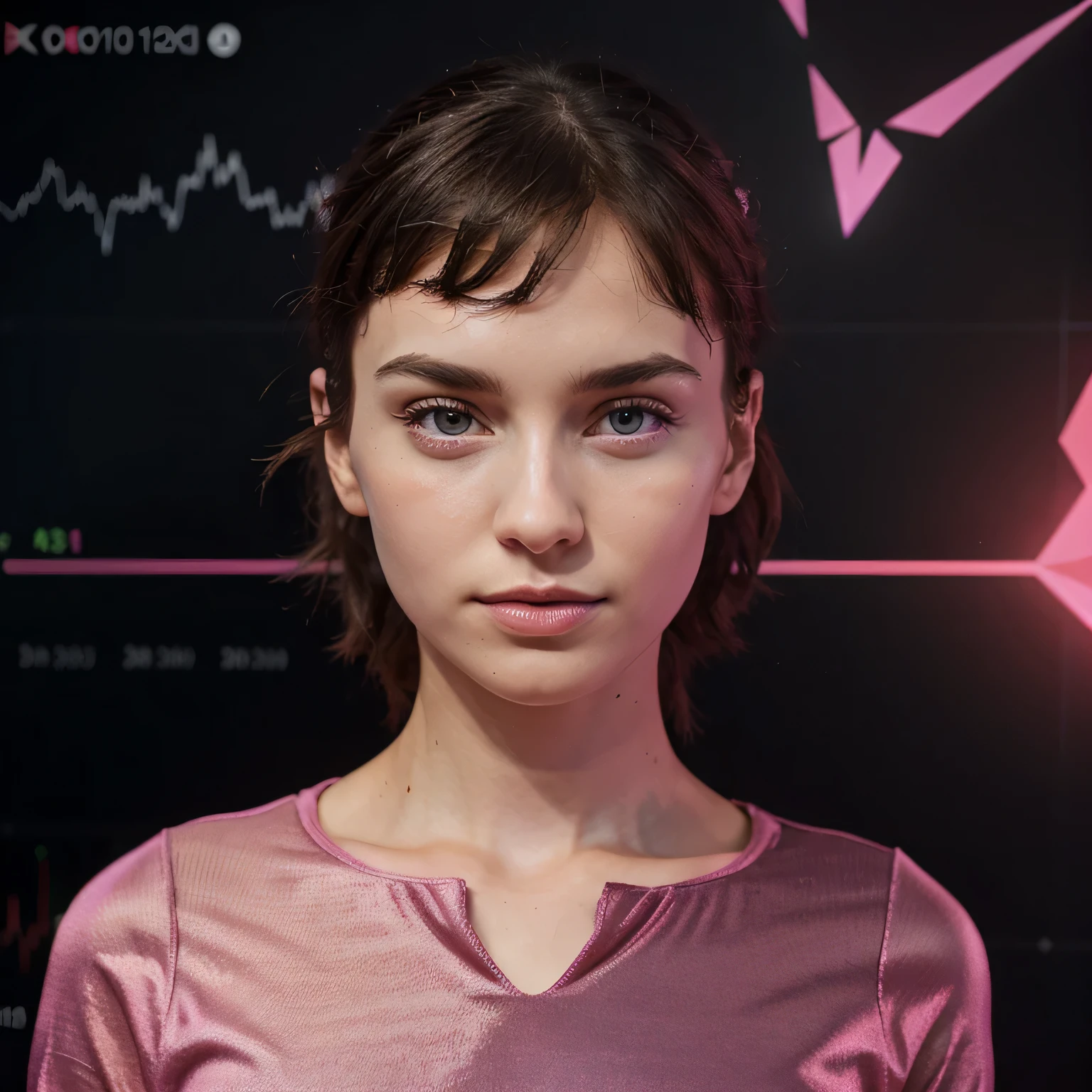 Ethereum ETH, Ethereum-Widerstand, Dynamisches Ethereum-Diagramm in rosa Farben auf schwarzem Hintergrund, show the Ethereum-Widerstand on chart in pink,