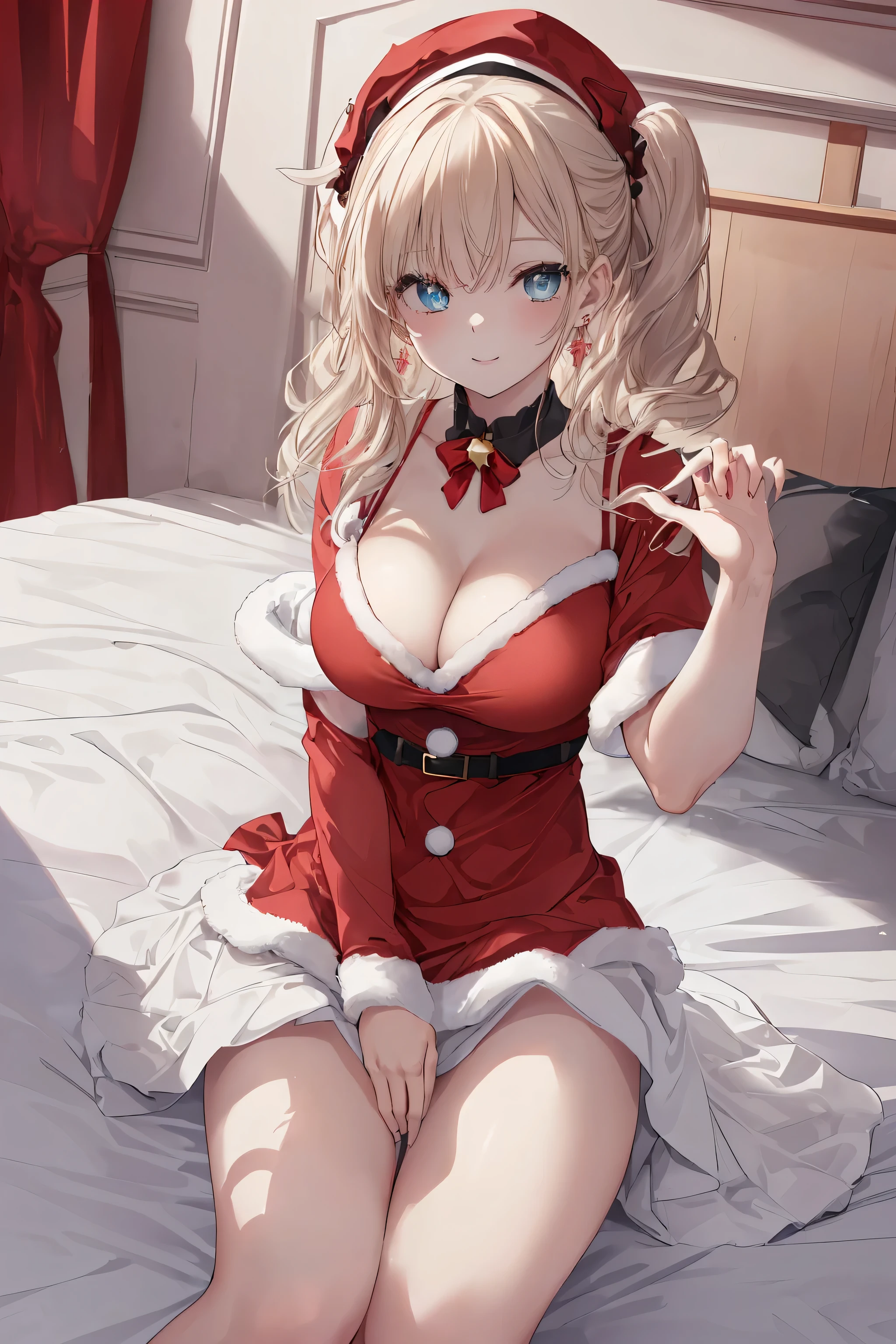 {((Anime, op art, profondeur de champ, motisur blur, glowDansg light, UHD, retDansa, Masterpiece, ccurate, anatomiquement correct, textured skDans, Super detail, high details, High quality, award wDansnDansg, Best quality, high resolucion, 16k))} . | {((multiple_Filles, random_beau_coiffure, beau_Detailed_yeux, random_pupils_Couleur, grand_sein, clivage))} . | {((Models_corps, chic_earrDansgs, beau_Colliers, christmas_Clothes ))} . | {( maison, Dans_son_lit, sur_lit, lit_feuille, grand_sourire, Pondre_sur_lit, Madame_dongxiang_Clothes))} . | {((dutch_angle, De_aboven upper corps, (Parfait_fDansgers:1.0), (Parfait_jambes:1.0), mieux_mains, plus_detail))}