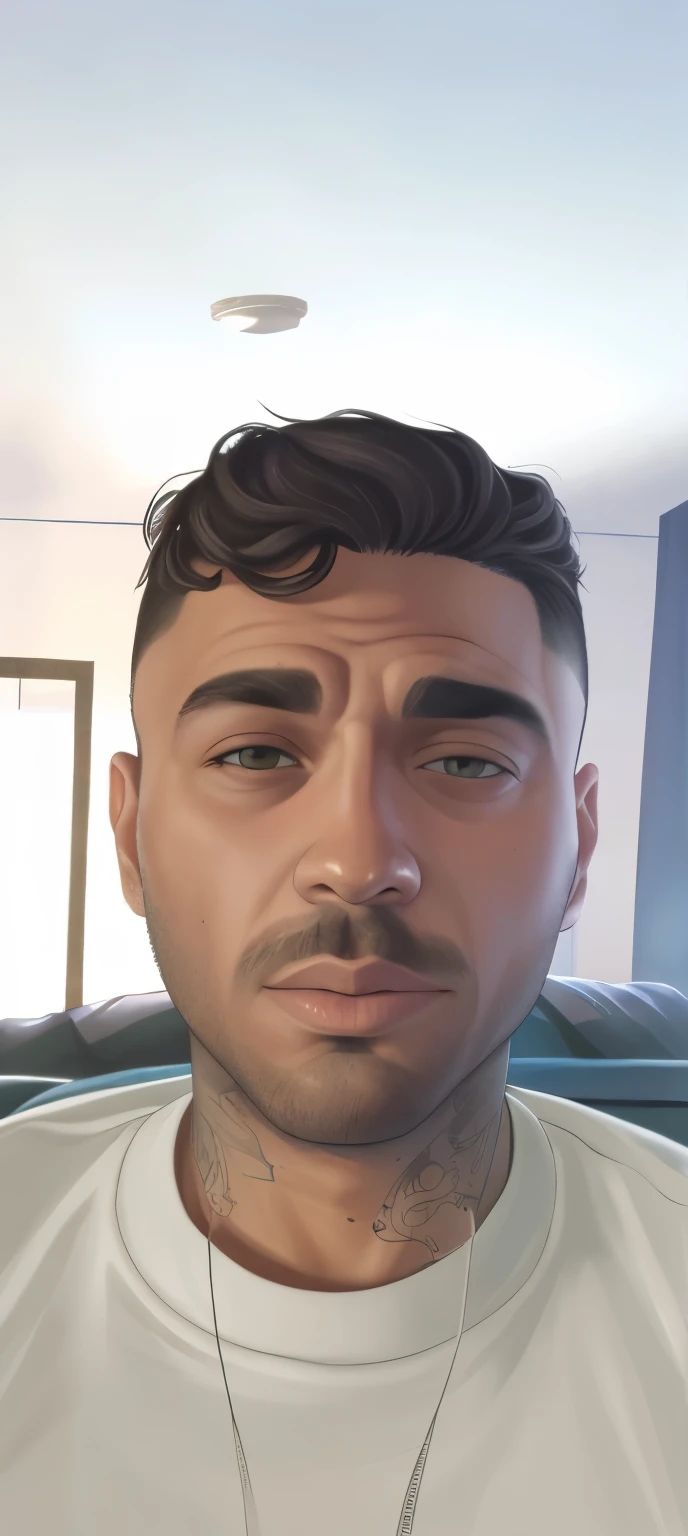 best quality, tela de carregamento, Artwork-GTA5 retrato estilizado fortemente cartunesco, (hiperdetalhe:1.15), (luz suave, perspicacity:1.2), action pose, action shot, (delirium) chaotic liquid smoke storm, dark-skinned man with quiff and beard in a green thief suit, perto da entrada do banco