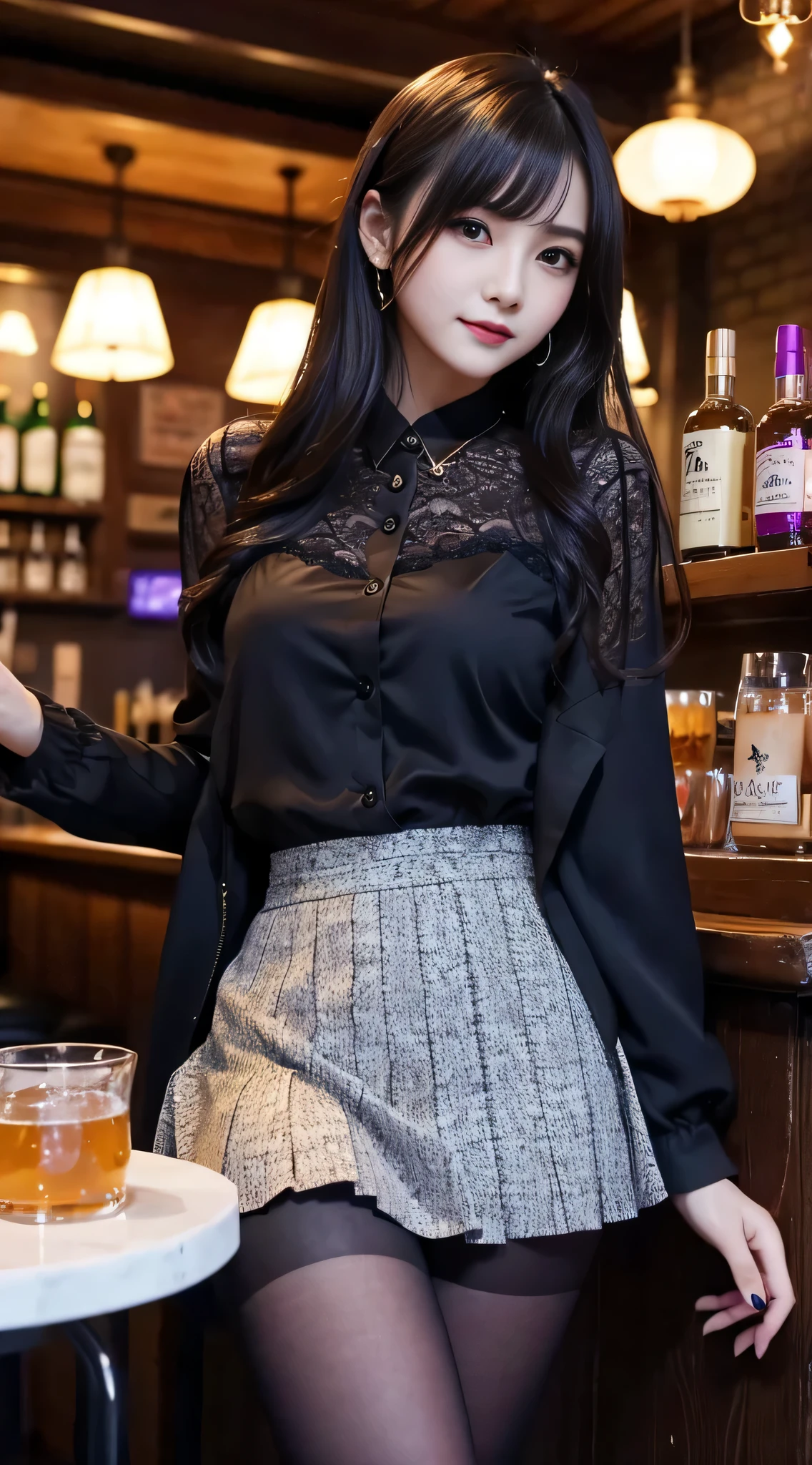 LTRA Details、japanes、Fascinating beauty、Dainty woman、Piercing eyes、Cool Girl、Wavy Hair、Suit、jaket、Blouse、tight skirts、Black pantyhose、Evil Female Executive、Evil Fall、brainwash、lacy fabric、Glossy legs、black lipstick、Lip gloss、Smirk、wickedな表情、Suspicious look、Hollow eyes、wicked、Reaching out、Arms up、In the pub、Two Women、Purple liquid、Pendants