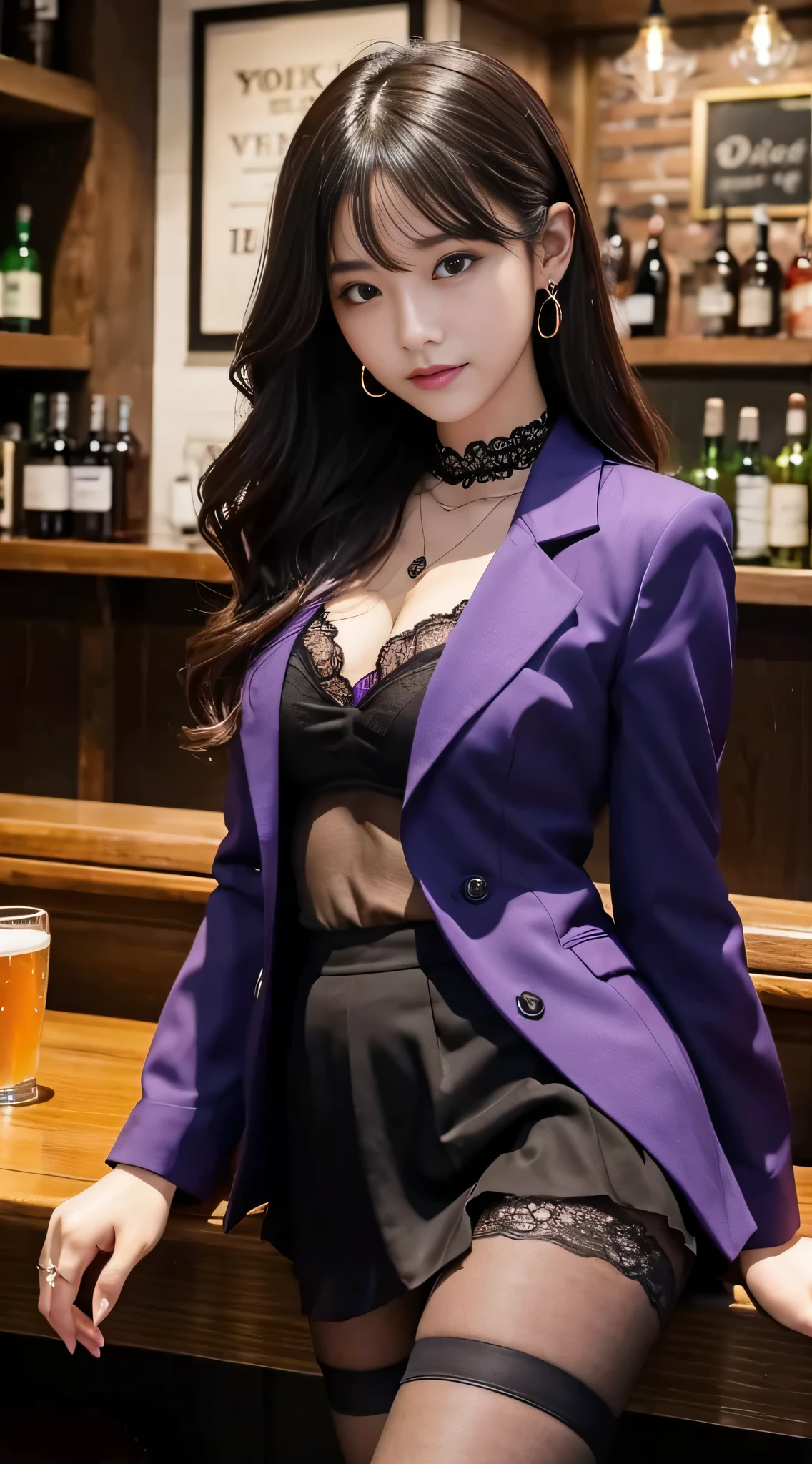 LTRA Details、japanes、Fascinating beauty、Dainty woman、Piercing eyes、Cool Girl、Wavy Hair、Suit、jaket、Blouse、tight skirts、Black pantyhose、Evil Female Executive、Evil Fall、brainwash、lacy fabric、Glossy legs、black lipstick、Lip gloss、Smirk、wickedな表情、Suspicious look、Hollow eyes、wicked、Reaching out、Arms up、In the pub、Two Women、Purple liquid、Pendants