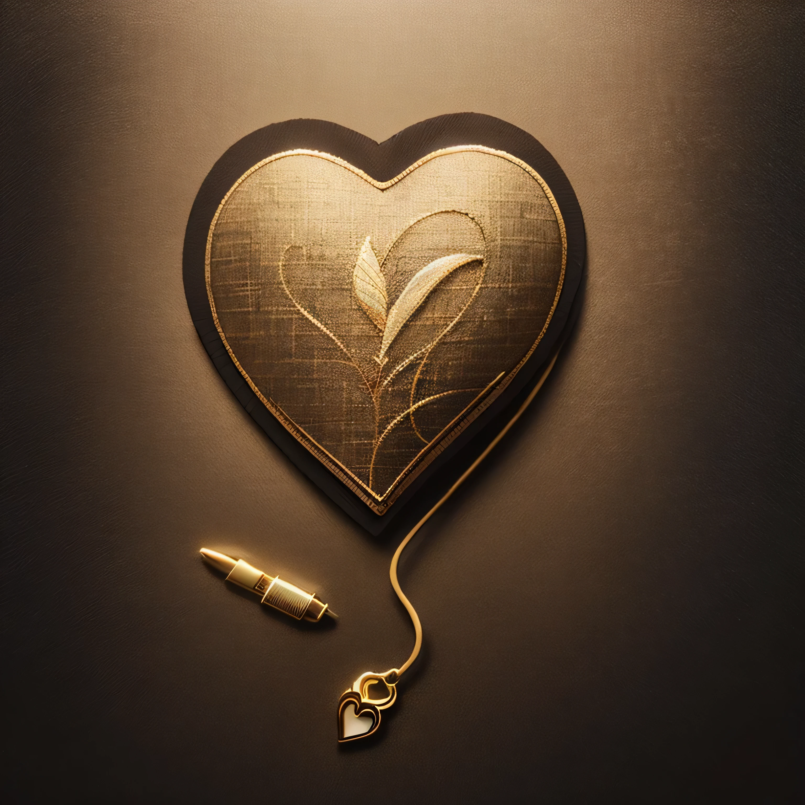 (Best quality,4K,8K,A high resolution,tmasterpiece:1.2),ultra - detailed,actual, Ultra-fine silk intricate heart stickers, Special complex texture stickers, Vibrant colors, Studio lighting