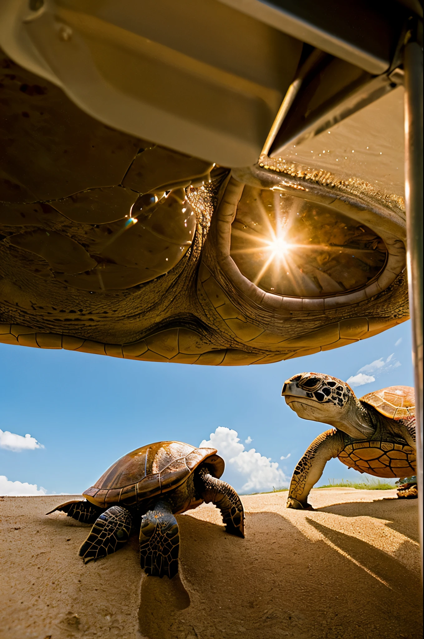 Elon Musk and Bill Gates fight turtles