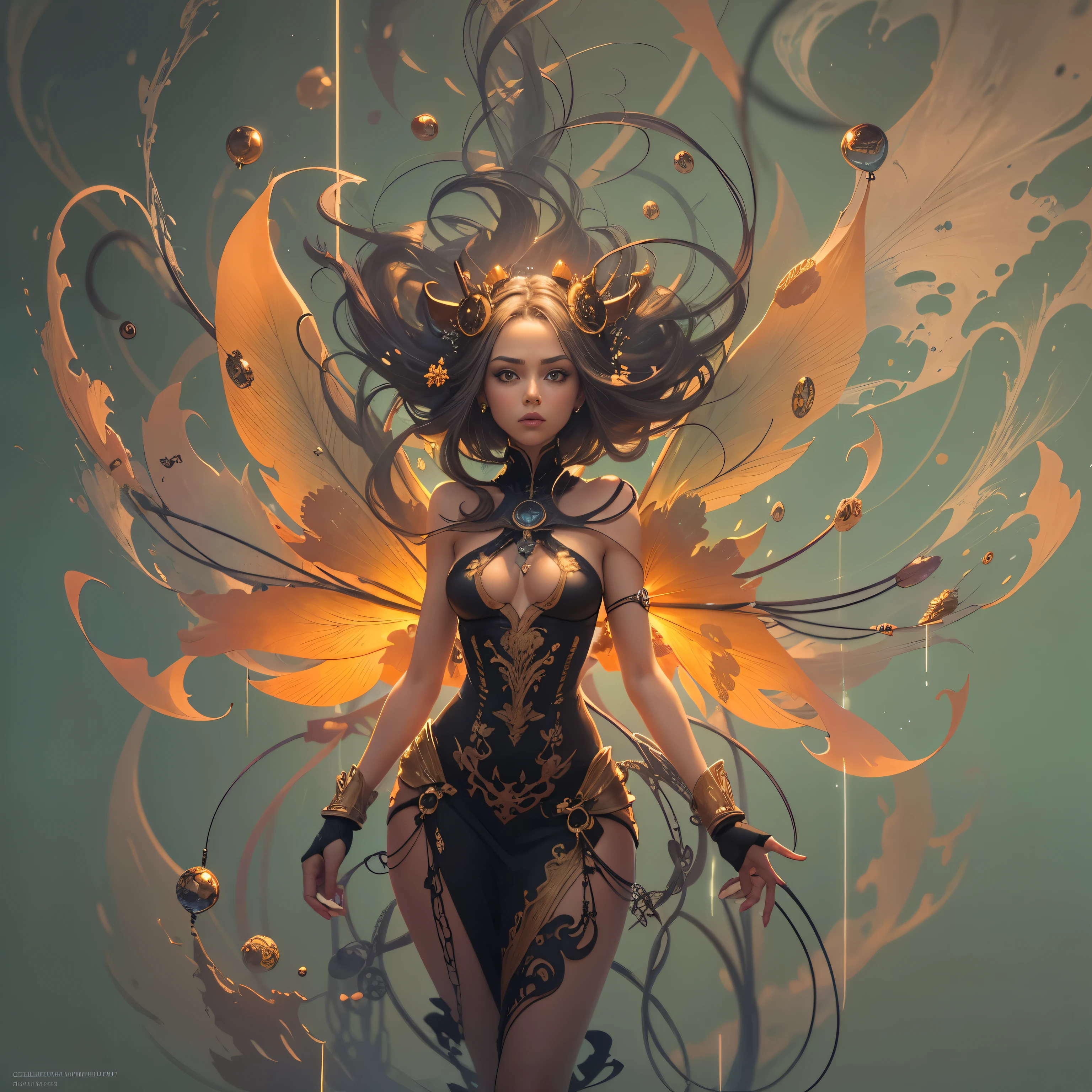 (High Definition Image)), ((cores vibrantes)), minimalistic illustration, (por Genndy Tartakovsky) + (Directed by: Ralph Steadman), (A close-up of a water fairy), brilho no ar, symmetr, arte conceitual, haze:1.5, kawaii aesthetics:1.4, mistborn, (((trending on ArtStation))), trend in CGSociety, global ilumination, trending), cores vivas, Arte de Fantasia), (dramatic lighting), (retroiluminado)), Cinematic Filters, light amber and gold, Translucent Geometries, Tons silenciados com tons vibrantes, Psychedelic, Velocidade Futurista, diabo, Arte Splash), (visionary art), Matiz Suave), (Estilo Steampunk corajoso), minimalist backdrop, Double exposure overlay, ((Cinematic light)), Colorido e altamente detalhado , tons escuros, Subsurface scattering