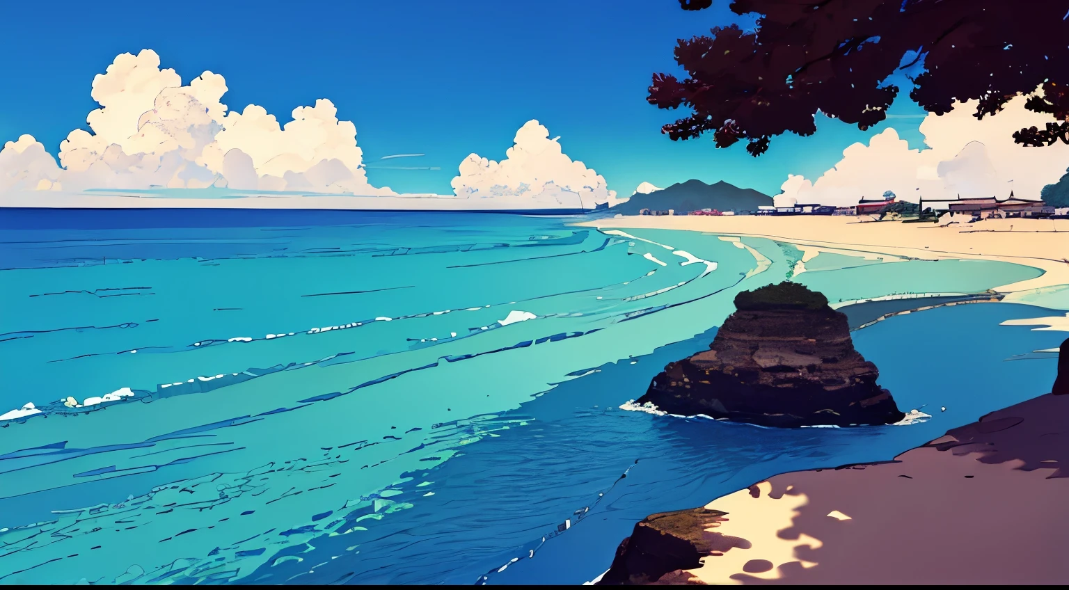 Mare、夏天、scenic