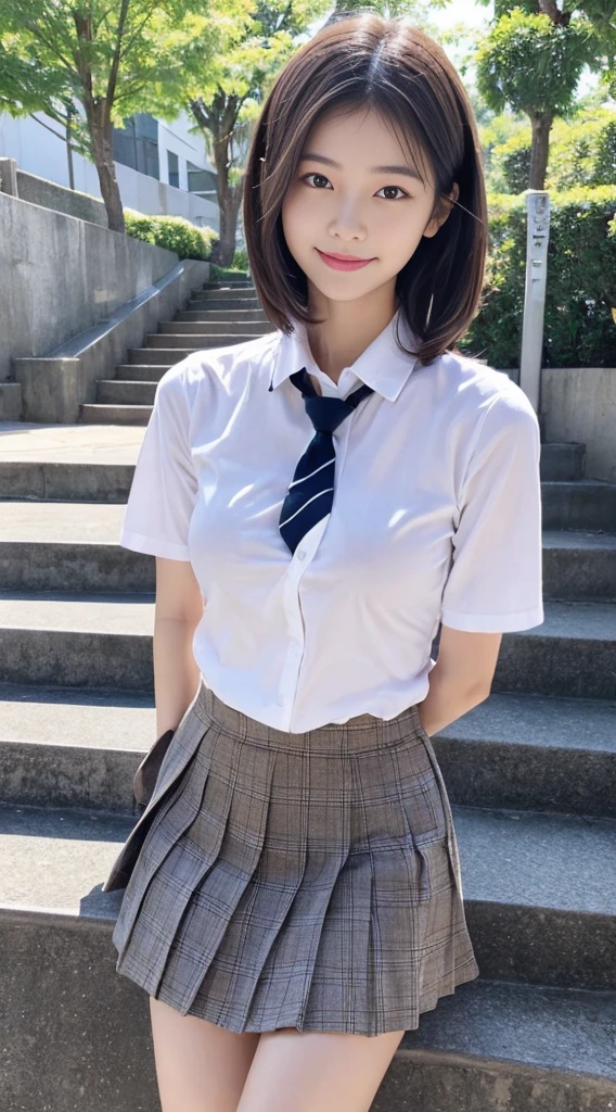 (((Dark blue school uniform)))、School Girl、See-through blouses and see-through bras、ultra-detailliert、​masterpiece、top-quality、超A high resolution、8K high image quality、Photogenic clarity、A detailed eye、gradients、Spring outdoor、During the School Cultural Festival、Lots of people、perfect anatomy body proportions ,hard disk、nffsw , Nikon Z9 80mm Lens , masutepiece、Model Standing、(((Tiny panties)))、Small micro panties、((I can see pubic hair sticking out of my pants..)))、(((The panties are light blue panties made of cotton material.....)))、(((See all panties)))、(((The skirt is definitely worn)))、(((Lift skirt hem)))、(((Thin leg)))、(((Thin thighs)))、panties focus、too bright natural light、Sunshine、(((Lifting skirt while standing to show off panties to camera)))、(((Beautiful alignment)))、(((Lift the skirt bigger and bigger、Show your panties to the camera)))、Ultra-slim bodyＡCup Bust、tiny chest、(((((Slender body))))、(((Too skinny)))、Models with a slim body、Beautiful posture、A dark-haired 、shairband、shiny lip、A smile、Thin、Thin、I'm skinny、Rasping、bones、skin、Short