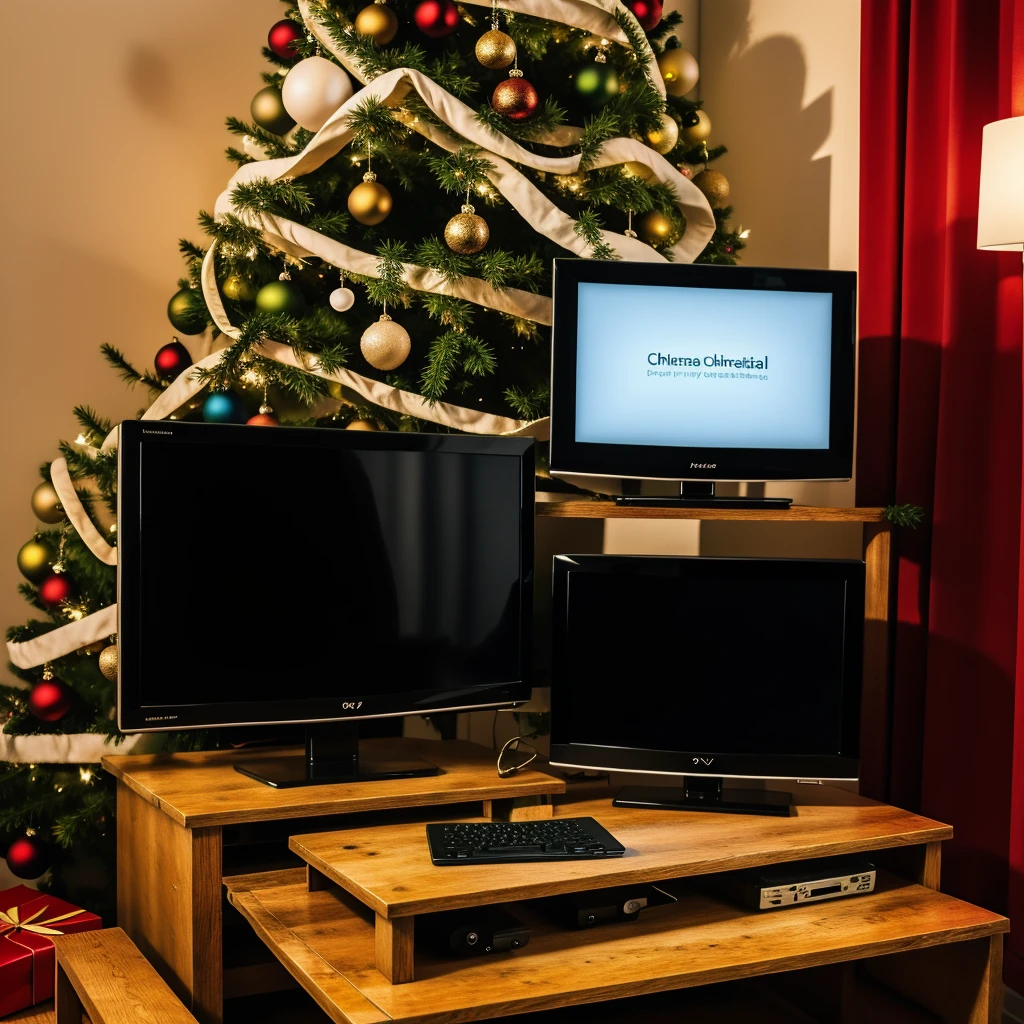 Christmas Gift is a computer modern realistic and tv