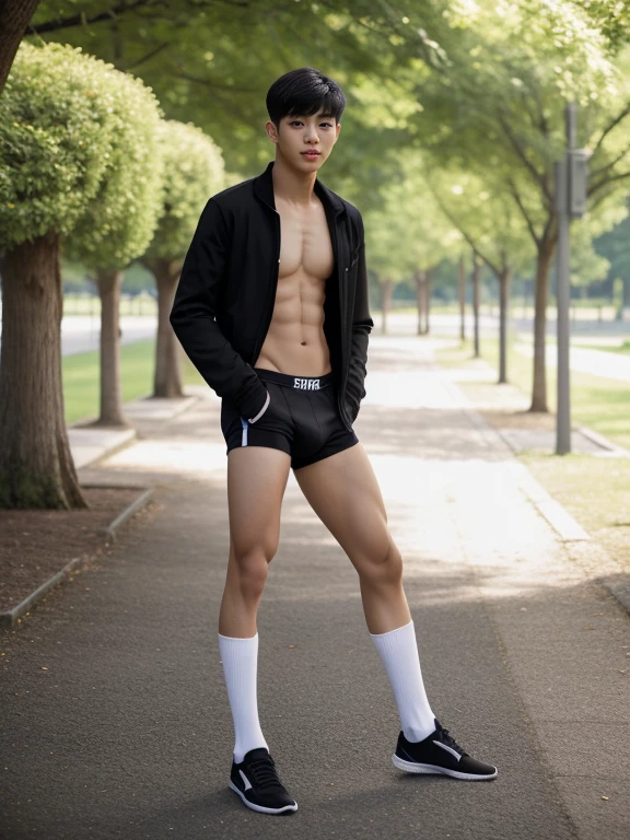  teenagers , very young ,ht-skin , wearing an dark black sexy underwear, tmasterpiece，k hd，the feet，black long socks，The barefoot , black colour , handsome and cute , extreme cute boy , white skin , dark black underwear boxers shorts , extremely tall and cute boy ,oppa model , handsome model , full body , dark black boxers underwears short shorts , black socks , white light-skin , Chinese model , young boy , white skin , handsome and extremely cute , black boxers underwear shorts , long black socks , handsome model , at the park , jogging , model oppa , long legs , jogging , running , high knee black socks ,black  long socks , stand up , extremely tall , extremely high , black underwears , black sports underwear , long black socks , clean and white legs , Chinese model , extremely long legs , clean and white thigh , heavy bulge , kid face , baby earing jackk underwears boxers , light and white skin , Chinese model , strike a pose , sexy pose , horny boy , high knee black socks , long black socks