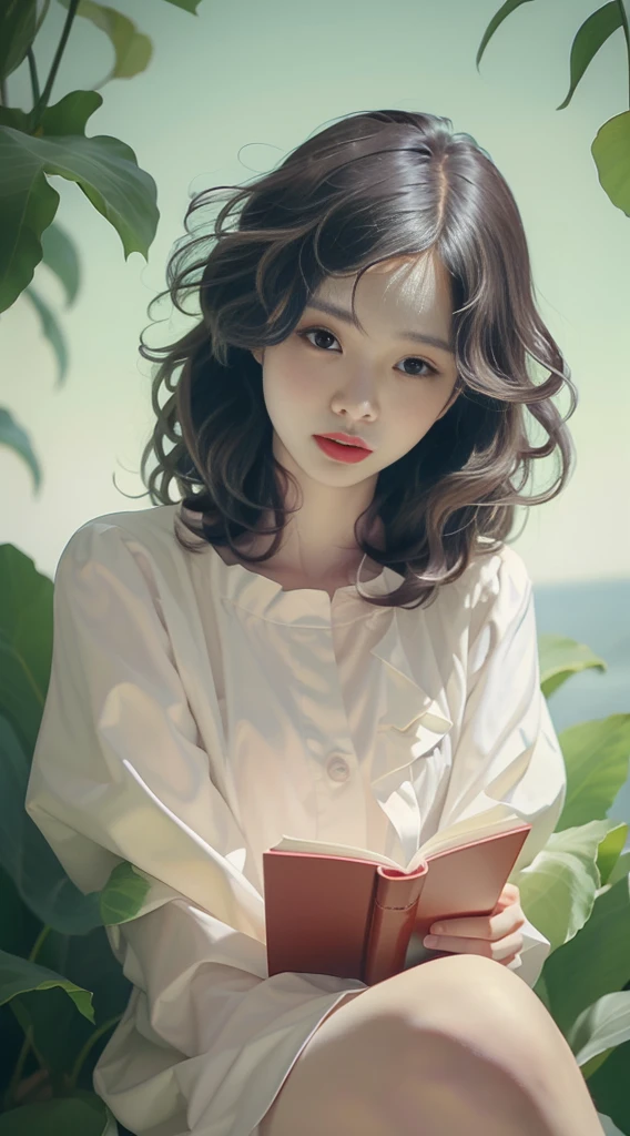 The stunningly beautiful woman sat quietly in the park, engrossed in a book. As her laughter filled the air, everyone around couldn’t help but be drawn to her infectious joy. Describe the magnetic charm she possessed and how it effortlessly captivated those around her.