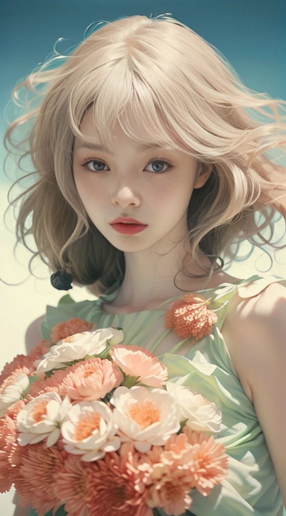 In a world where beauty standards vary, she defied them all. Describe this stunningly beautiful woman who exuded confidence, embracing her unique features and making a powerful statement about self-love and acceptance.