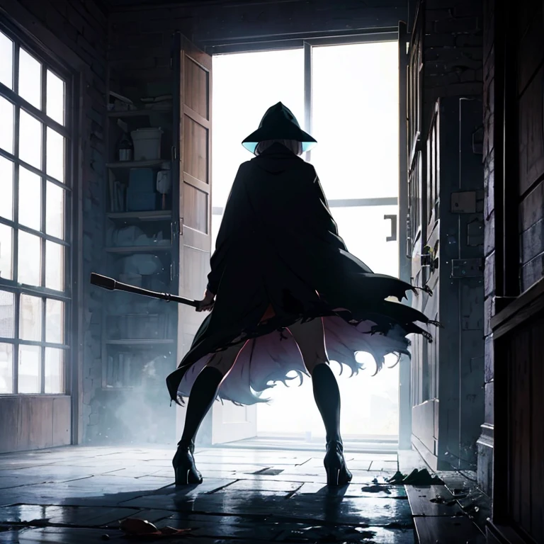 Raped by a broomstick
