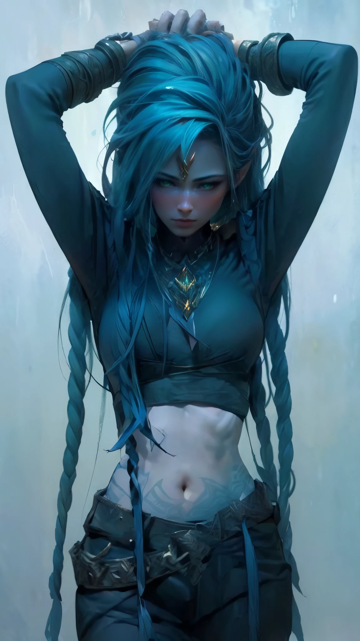 mulher musculosa, Asgard, valkyrie,Senhora Cavaleiro,Anatomia correta,epic fantasy digital art,tmasterpiece,8k,Realistic colorful body with high definition resolution, Qulidade Superior,, Epic composition,