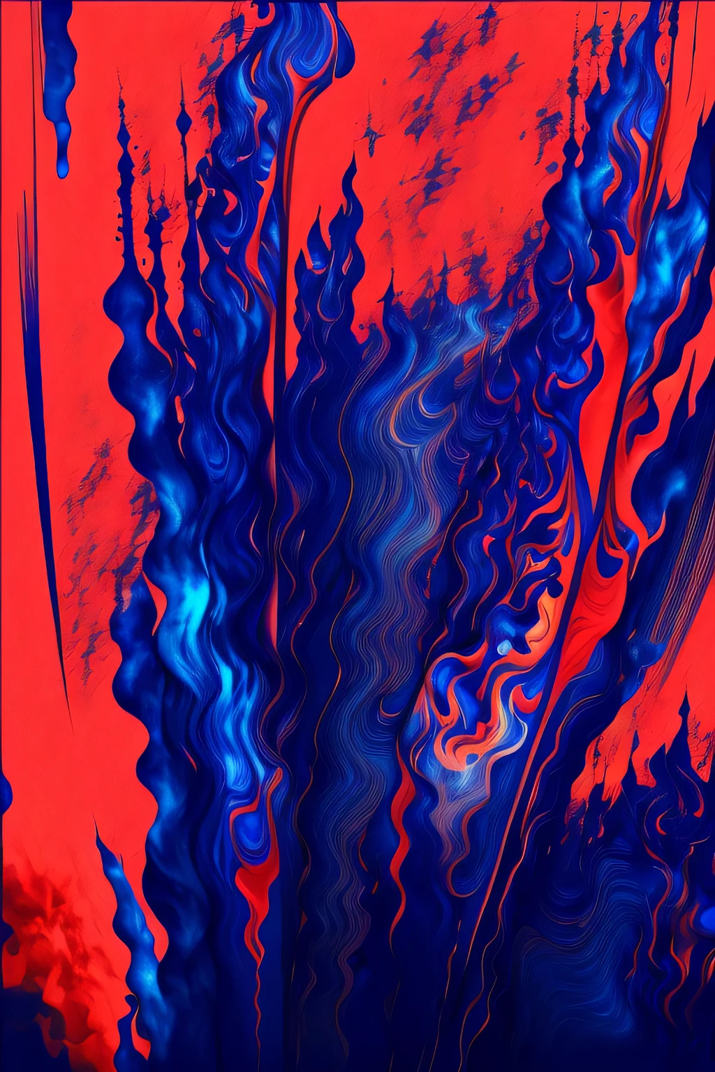 Abstract flame background,