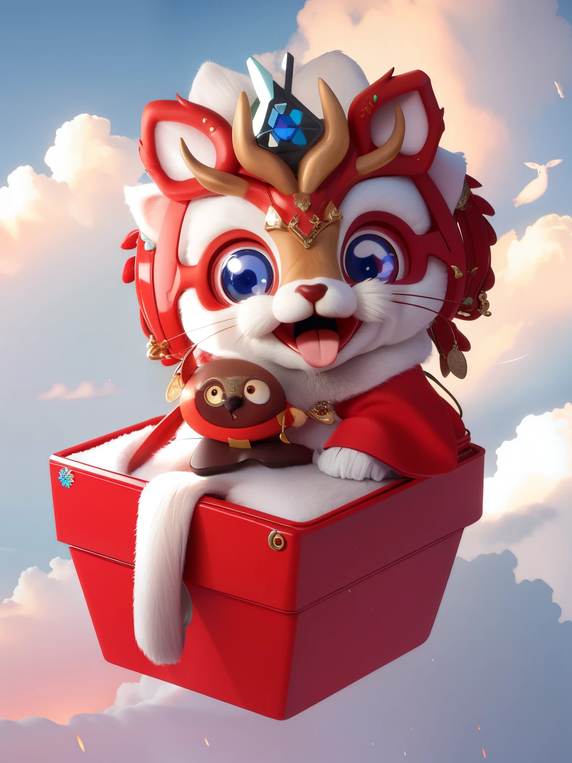 Detail fixes,Mouth repair,deer antlers
