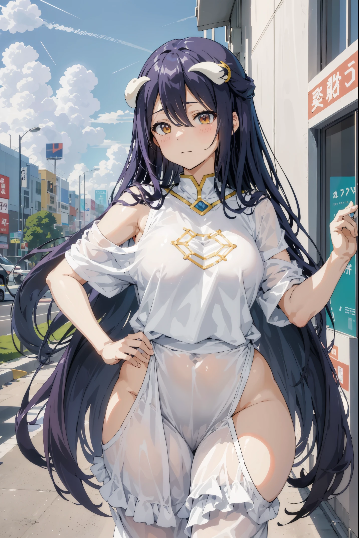 穿着比基尼of anime girls在栅栏前摆姿势, oppai, small curvaceous , Proporciones oppai, of anime girls, [ Artistic Digital 4K ]!!, thicc, !, Kitagawa Marin fan art, Anime cute art style, !!, SFW huge, eechi, Soft Art CG Animation, Bigchest