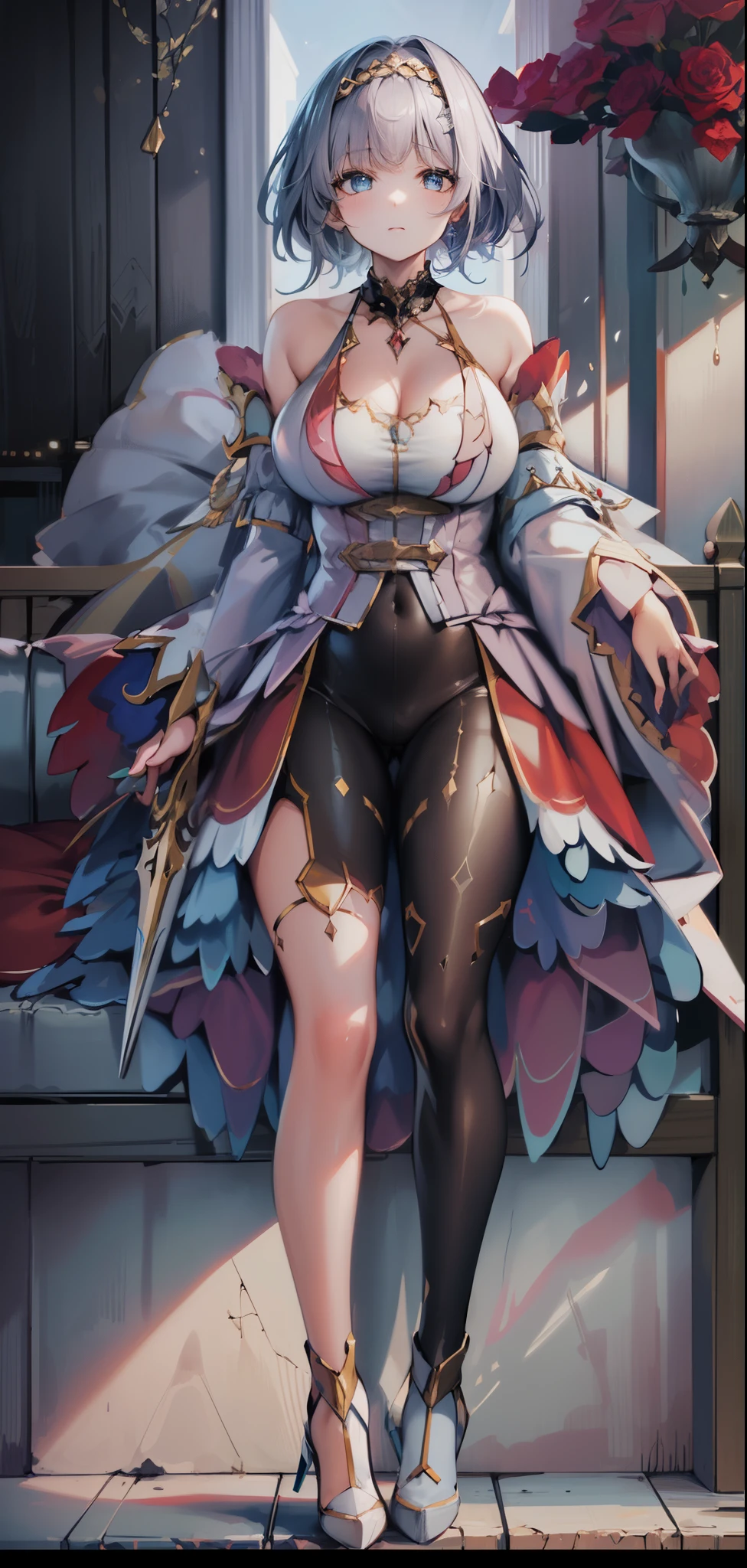 (natta:1.7), cyber punk personage_CityView, before opening the window,in front of wall with clock,
sitted,sitting in the couch,(closeup cleavage),
white shirt,Yellow skirt,鎖骨, Lop, Fluffy_short_the sleeve,Raised your legs, Below is white,
The No_the good,
Pink_the hair,long_the hair,blue_There are eyes,
1 girl, 20 years,,The beautiful Finger,The beautiful long legs,The beautiful body,The beautiful Nose,The beautiful character design, perfect There are eyes, perfect the face,
looking at viewert, (inThe Nocent_The large_There are eyes:1.0),(face expressionless:1.3),
NSFW,offcial art,extremely detaild的 CG unified 8k wallpapers, perfect litthing,Colorful, bright_the street_the face_Lighting project:1.0),(最the good_quality:1.0), 超A high resolution,4K,ultra - detailed,
photography, 8K, HighDynamicRange, A high resolution, Ridiculous resources:1.2, Cordas Portela 400, filmgrain, vague background, bokeh:1.2, lens flare glow, (vithe goodnt_colours:1.2)
(The beautiful,The large_:1.4), (The beautiful_the face:1.5),(Narrow_above waist),