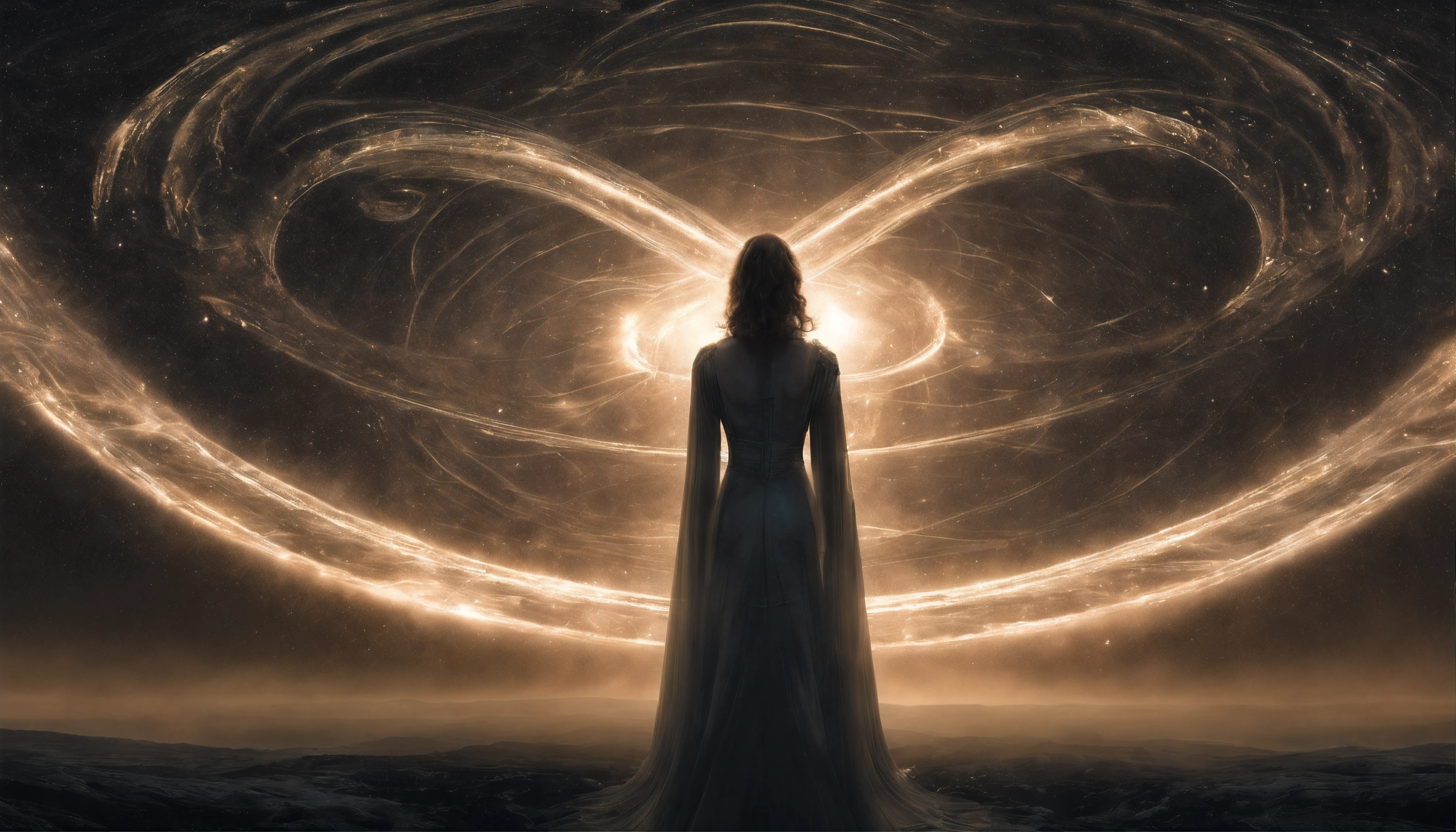 Emma Watson Nude; The setting is a vast, circular chamber with a domed glass ceiling that perfectly mirrors the expansive space outside. Beyond the glass, dazzling galaxies, nebulae, and stars fill an endless midnight sky.
Crystalline fractals adorn the curved walls, each facet reflecting and refracting Emma's floating form at their center in endless permutations. Every angle captures a unique glimpse of her cosmic essence from amidst the surrounding celestial majesty.
Gentle yet lively stellar winds imbued with glittering space-time dust flow through the open chamber, causing Emma's hair and gossamer dress to softly billow and ripple. The particles glimmer as they dance around her.
Peaceful cosmic soundscapeaint resonant tones, soft sharps and swirling hums akin to planetary rings singing - provide an ambient backdrop, as if the harmonies of the spheres serenade Emma's wordless rumination.
Photon streams from infant stars and rainbow shockwaves from supernovae ripple silently through the space in colorful, slow-motion splendor. These textures and lights bloom gently around Emma in fluid, elegant symmetry.
A pair of crystalline spirals slowly orbit Emma, scintillating above and below her cosmic form. Like DNA caduceuses made of captured starfire, they seem to represent the alpha and omega to frame her animate, universal essence.