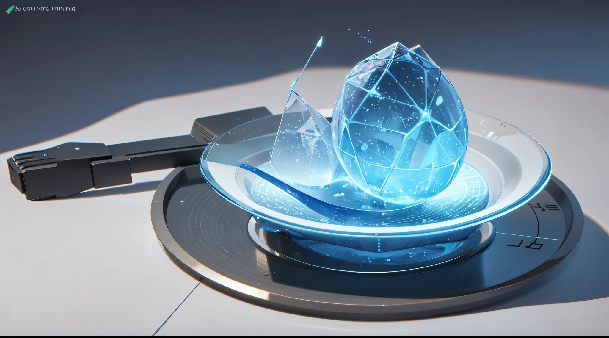 Engaging 3D visualization featuring stunning graphs、glinting