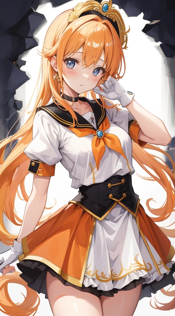 Matrosen-Senshi-Uniform, Anime-Tante, Eine MILF, Rock, Aino Minako, nur, Bogen, white glove, sailorvenus, Blonde woman with very long Haar, elBogengloves, Rotes Band auf dem Kopf, orangefarbener Matrosenkragen, Goldener Matrosenkragen, Back_Bogen, orangefarbenes Halsband, Goldenes Halsband, Schmuck, Blue-eyed woman, Orange Rock, Golden Rock, Magical little girl, Ear Nippelring, Ring, Rock rift, smil, rbeiing:sicher, Trikot, plebeiedRock, Hob_bis_selbst, halb hochgestecktes Haar, nackte Schultern, nackte Beine, Cowboy_Schuss, collarbone, shiny, aussehend_bei_Betrachter, Panties on, Lila Band auf der Brust, frau stehend, shiny_Haar, Pony, Augenbrauen_sichtbar_durch_Haar, Haar_Bogen, geschlossen_Mund, highleg, shiny_Haut, Herz, White Trikot, whitedress, riesige Titte, Leotila,