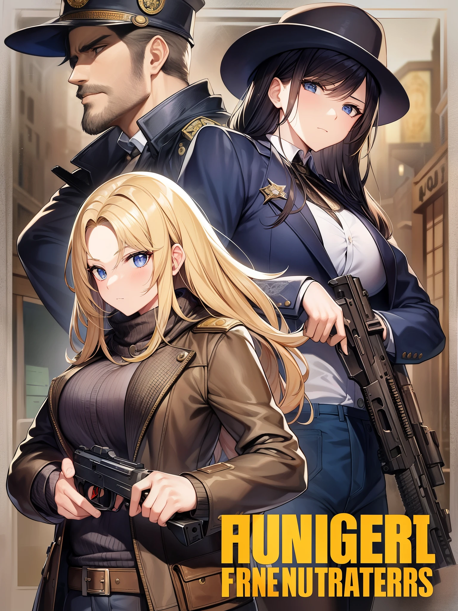 top-quality、Masterpiece、detaileds、a blond、big tits american、A MILF、gunman in the west、America's Wild West(From around the Civil War to the beginning of the 20th century)was active in、Refers to sheriffs, cowboys, and wanderers who are skilled with firearms.。Gunfighter in general in America (gunfighter) or Gunslinger (gunslinger) It is called、Gunman has a strong meaning of a villain with a gun.。Most of them were criminals and gamblers who were addicted to murder, robbery, theft, etc.。In the original language, it is not a word that refers only to men.、Broadly speaking, it also includes women.。 From the late 19th century to the early 20th century、Dime novels published in the United States depicted many gunmen as heroes and were supported by readers.、In the 20th century, movies and TV dramas featuring gunmen as main characters appeared.(Western drama)is produced in large quantities、Because it was distributed all over the world and left behind many hit works.、piece々The name became known to the world。Gunmen became legends as the frontier disappeared.、In modern times, it has become one of the things that evokes nostalgia among Americans.。