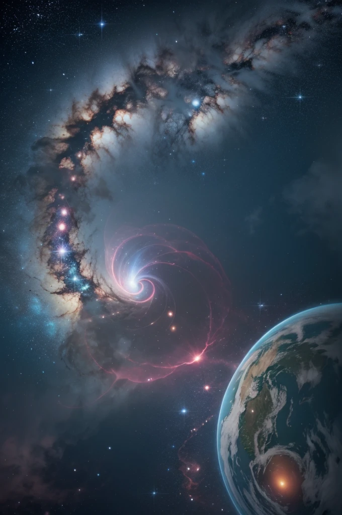 fourth dimension, cosmic, nebula, space, time, light --auto --s2